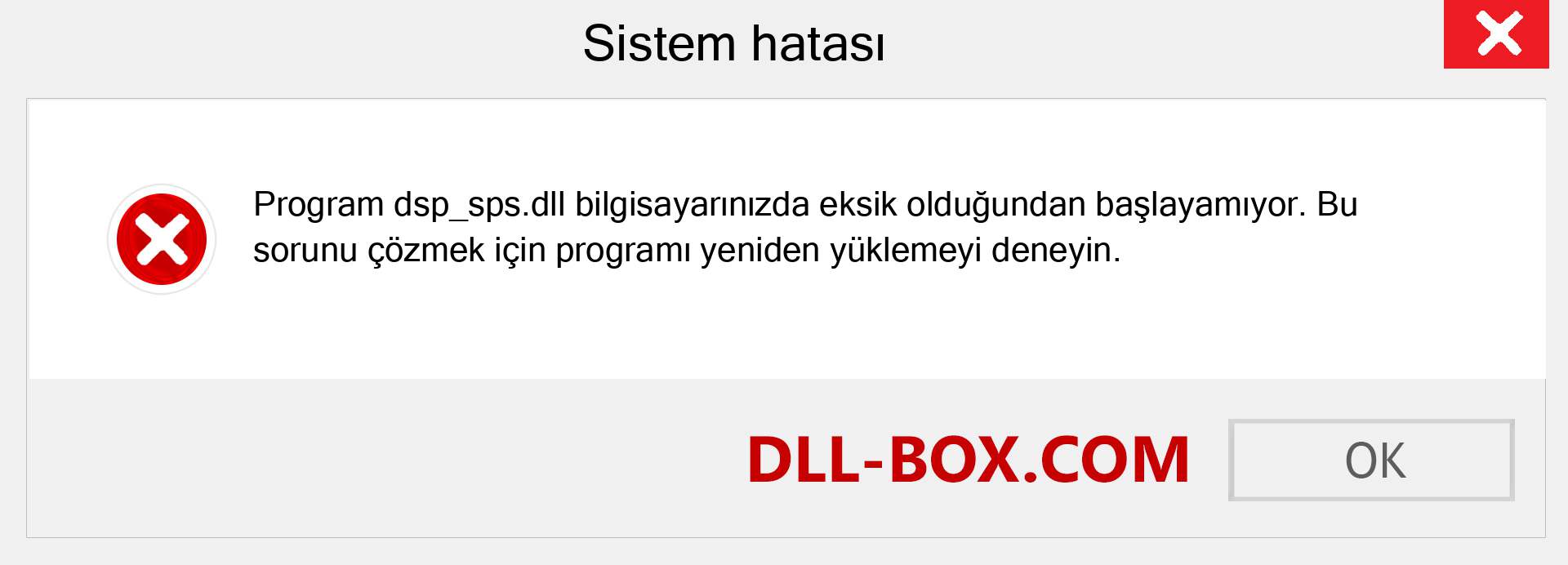 dsp_sps.dll dosyası eksik mi? Windows 7, 8, 10 için İndirin - Windows'ta dsp_sps dll Eksik Hatasını Düzeltin, fotoğraflar, resimler